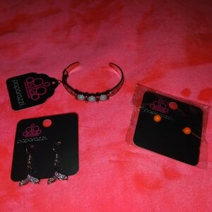 NWT Paparazzi Lot - 3 Items Of Jewelry